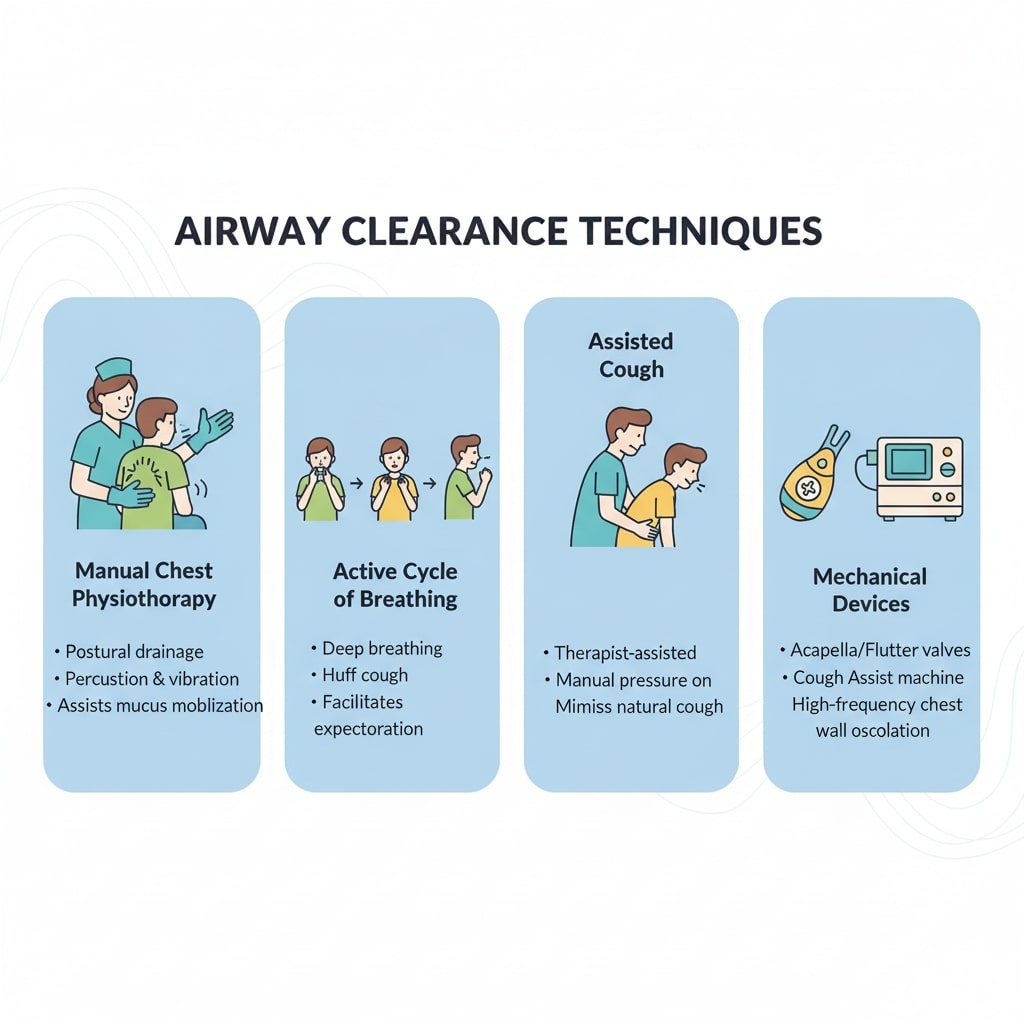 Airway Clearance Techniques at Ace Physiotherapy Hyderabad