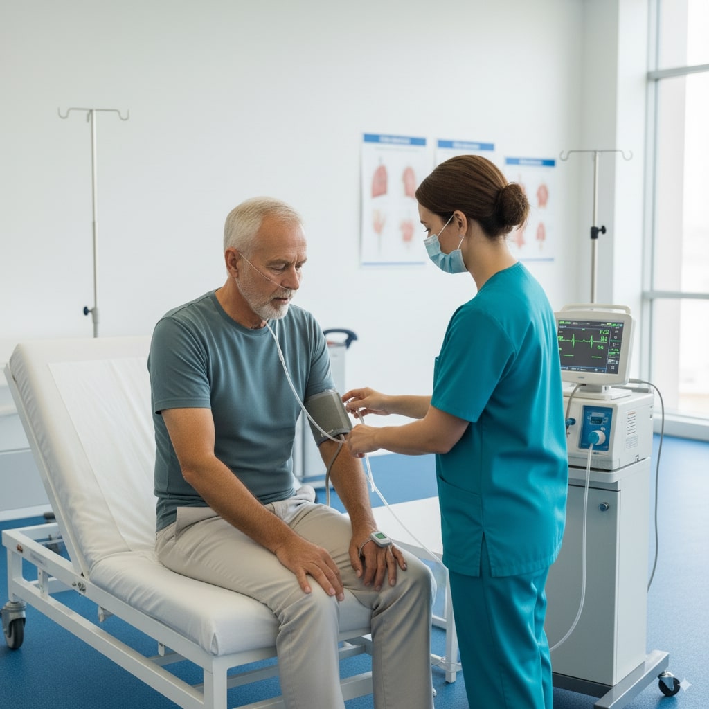 Oxygen Therapy Assessment at Ace Physiotherapy Hyderabad