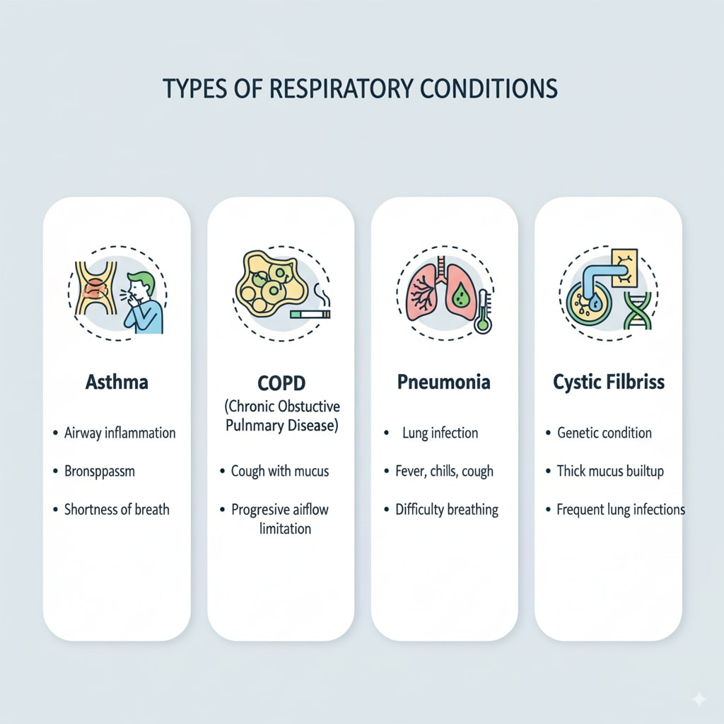 Common respiratory conditions treated at Ace Physiotherapy Center Hyderabad